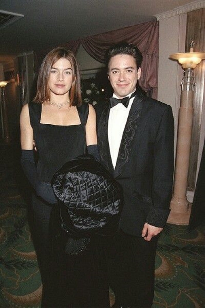 Indio's estranged parents Deborah Falconer and Robert Downey Jr.